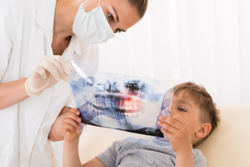 Dziecięca proteza ortodontyczna